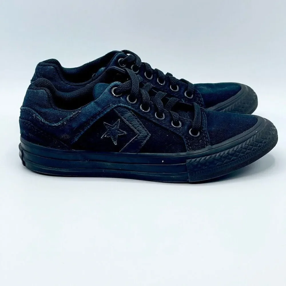 Converse All Star One Star black on black low sneakers - Kids 12